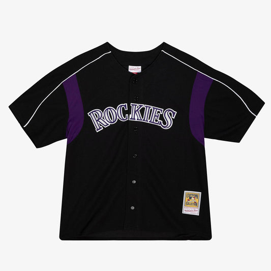 Men's Mitchell & Ness MLB Authentic Bp Jersey - Rockies 2003 Larry Walker