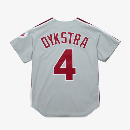 Mitchell & Ness Men's MLB Dark Jersey Phillies 1989 Lenny Dykstra Jerseys