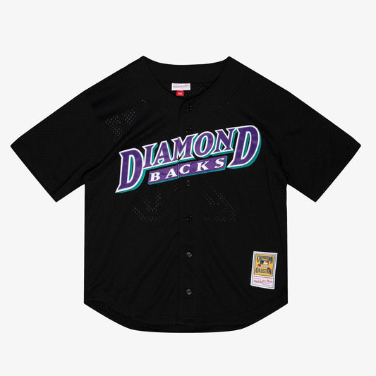 Mitchell & Ness Men's MLB Authentic Bp Jersey - Button Front Diamondbacks 1999 Luis Gonzalez