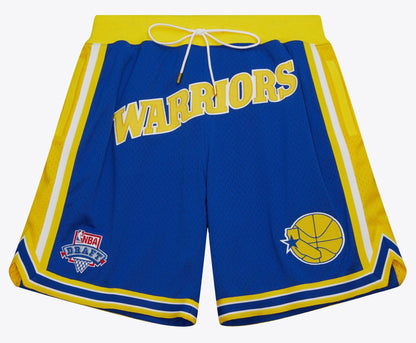 Mitchell & Ness Men's NBA Just Don Hardwood Classics Shorts Warriors 1993