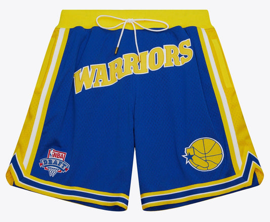 Mitchell & Ness Men's NBA Just Don Hardwood Classics Shorts Warriors 1993