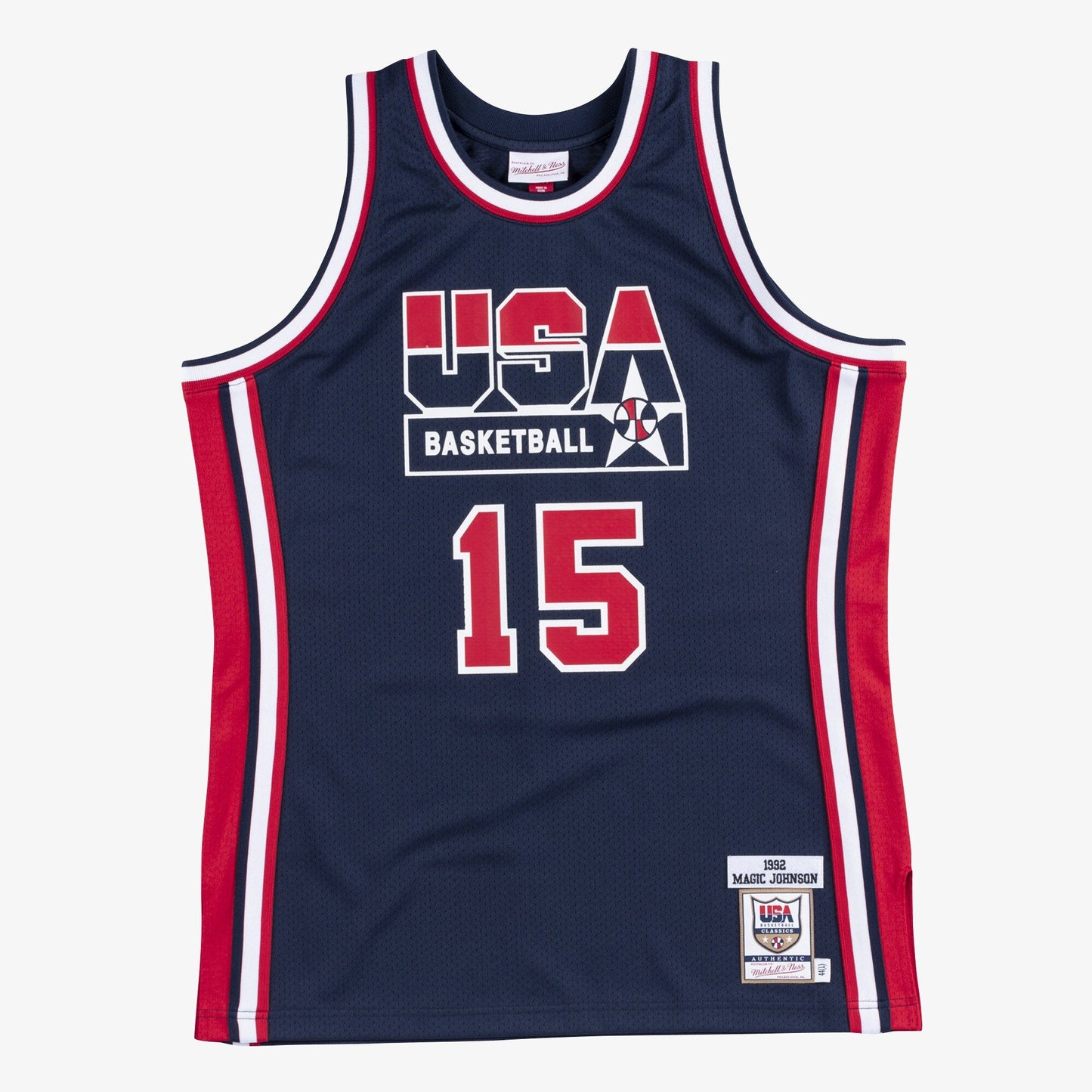 Mitchell & Ness Men's Authentic Jersey Team Usa 1992 Magic Johnson