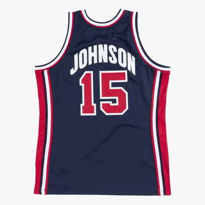 Mitchell & Ness Men's Authentic Jersey Team Usa 1992 Magic Johnson
