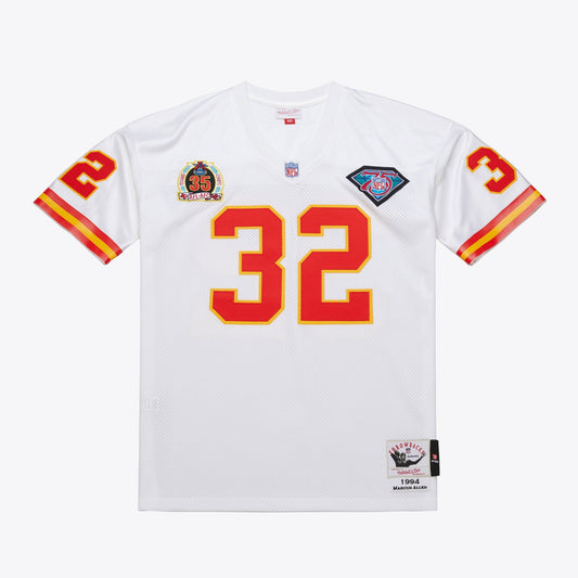Mitchell & Ness Men's NFL White Jersey Chiefs 1994 Marcus Allen