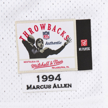 Mitchell & Ness Men's NFL White Jersey Chiefs 1994 Marcus Allen