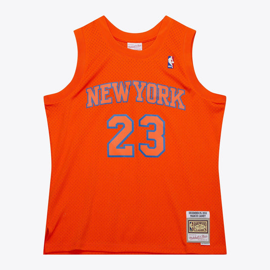 Men's Mitchell & Ness NBA Christmas Day Jersey Knicks 2012 Marcus Camby
