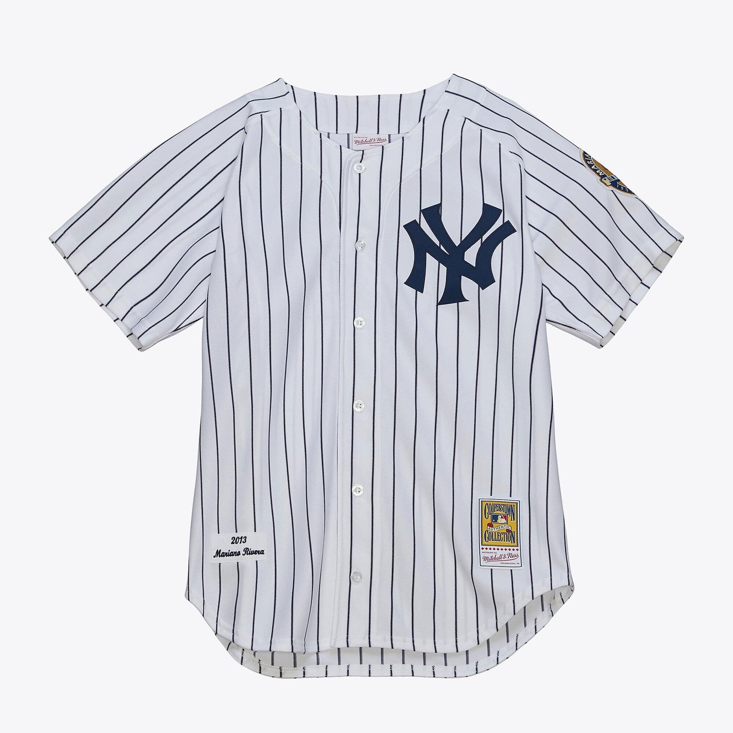 Men's Mitchell & Ness MLB Home Jersey Yankees 2013 Mariano Rivera