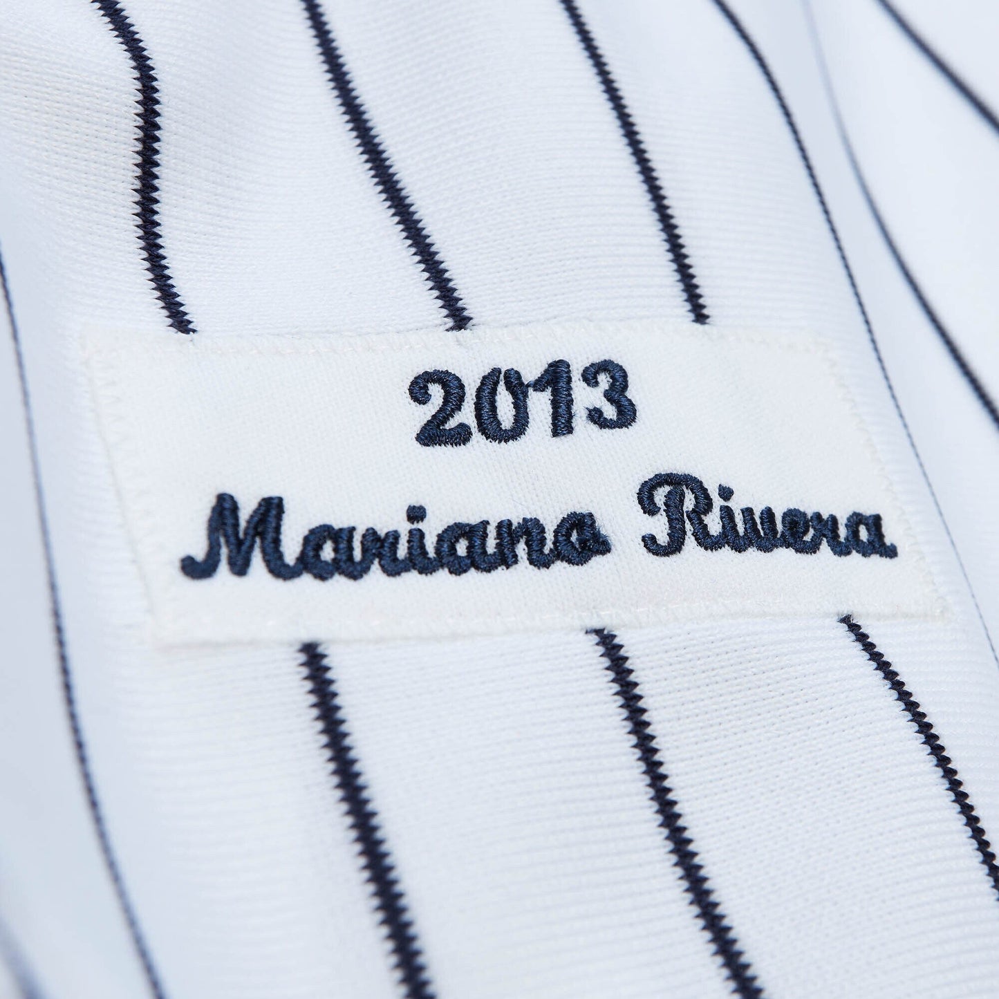 Men's Mitchell & Ness MLB Home Jersey Yankees 2013 Mariano Rivera