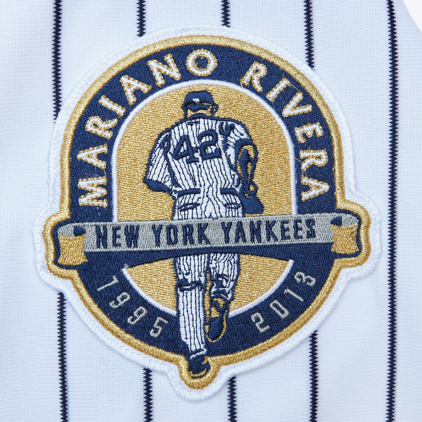 Men's Mitchell & Ness MLB Home Jersey Yankees 2013 Mariano Rivera