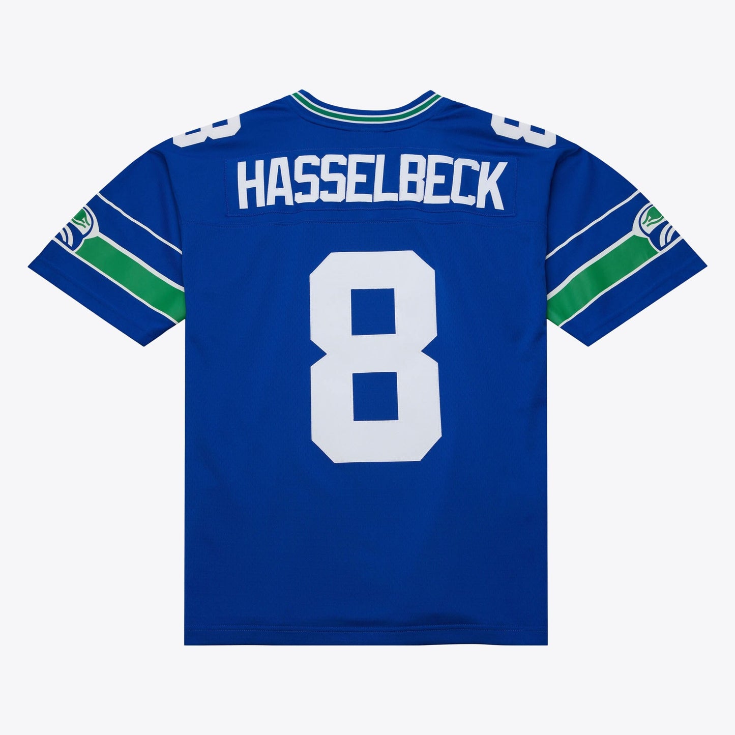 Men's Mitchell & Ness NFL Dark Jersey Seahawks 2001 Matt Hasselbeck