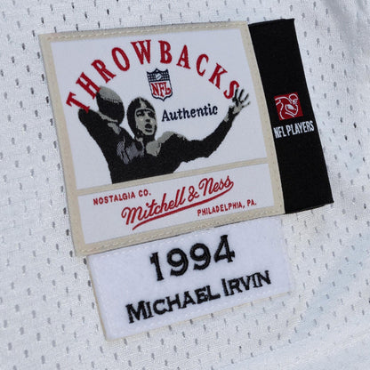 Mitchell & Ness Men's NFL White Jersey Cowboys 1994 Michael Irvin