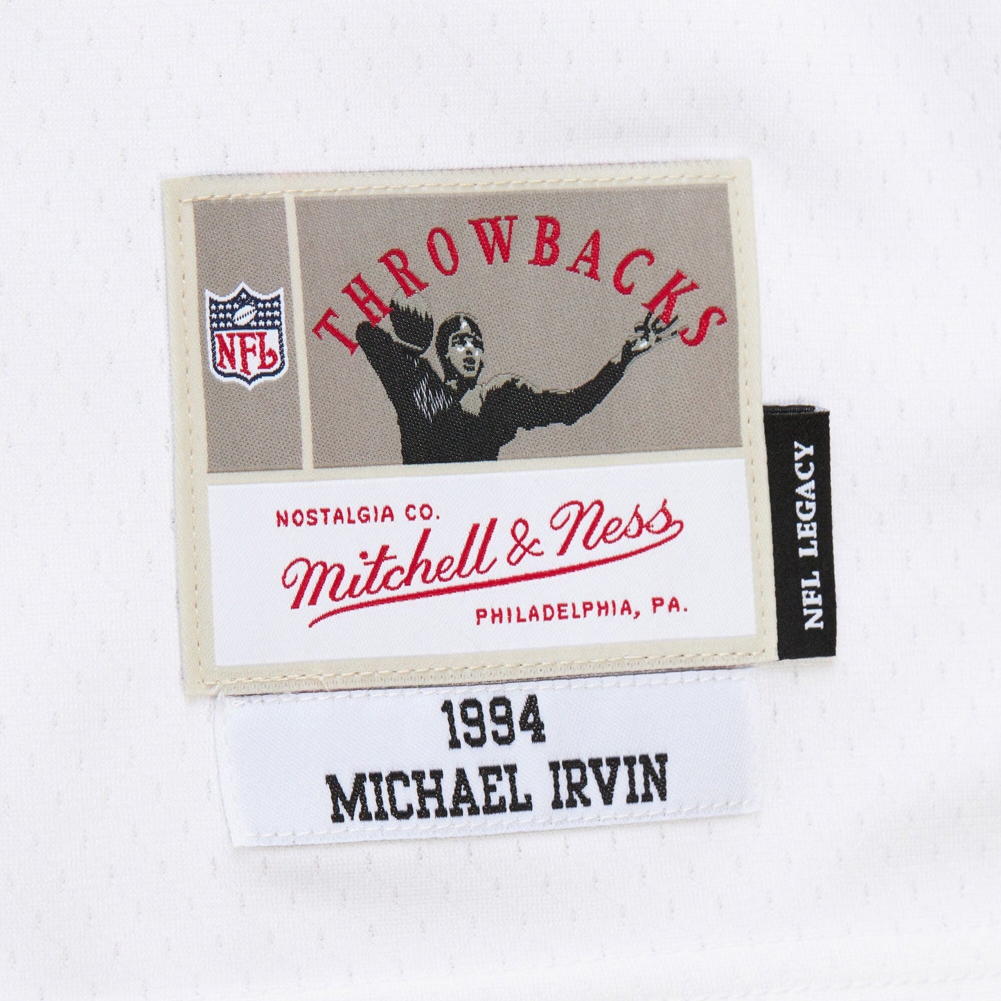 Men's Mitchell & Ness NFL White Jersey Cowboys 1994 Michael Irvin