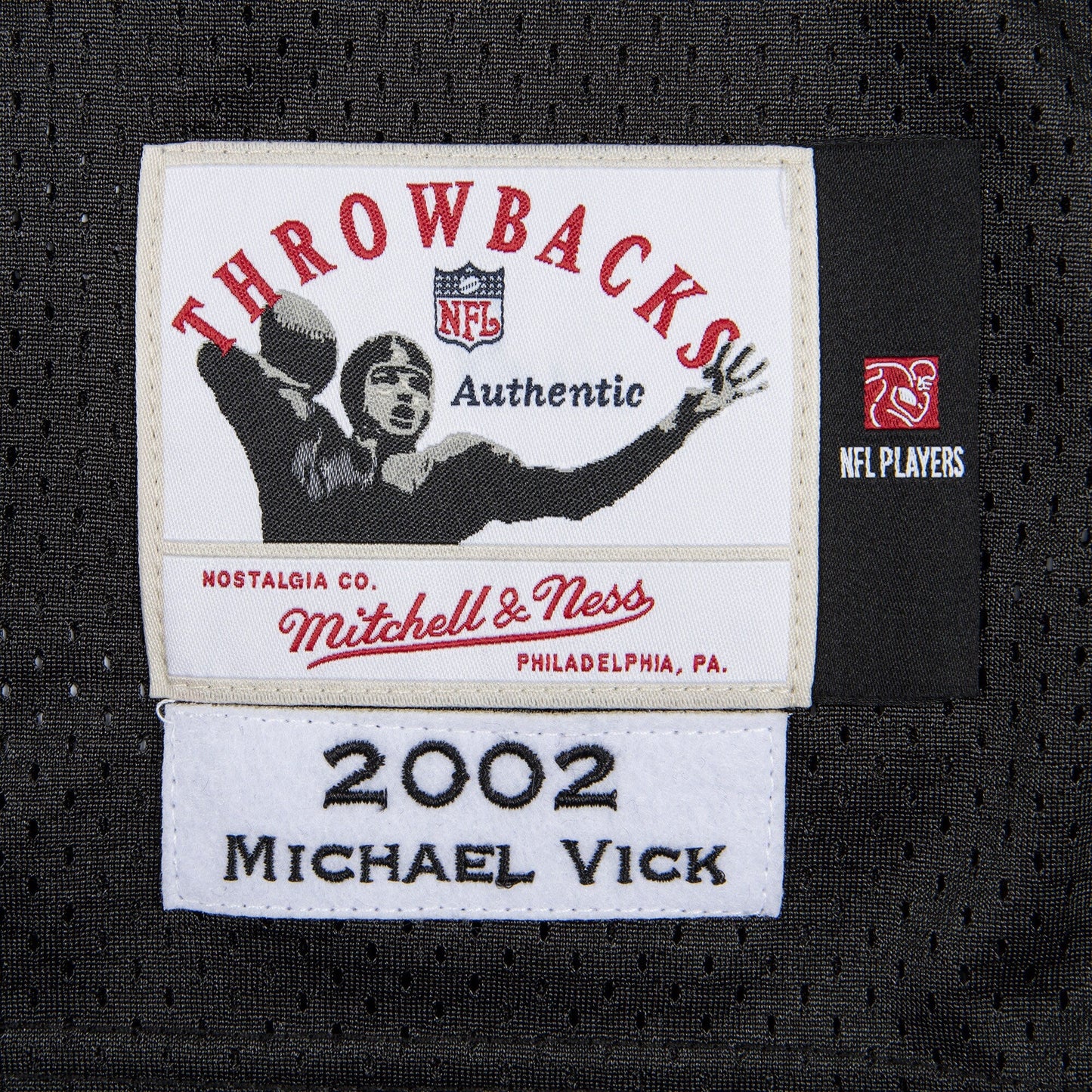 Men's Mitchell & Ness NFL Atlanta Falcons Authentic Jersey 02 Michael Vick