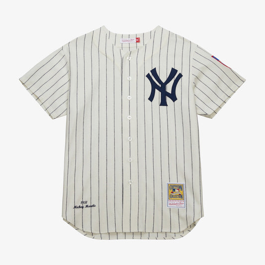 Men's Mitchell & Ness MLB Home Jersey Yankees 1951 Mickey Mantle