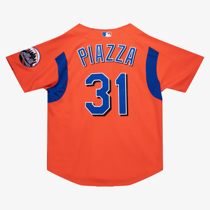 Mitchell & Ness Men's MLB Authentic Bp Mets 2004 Mike Piazza