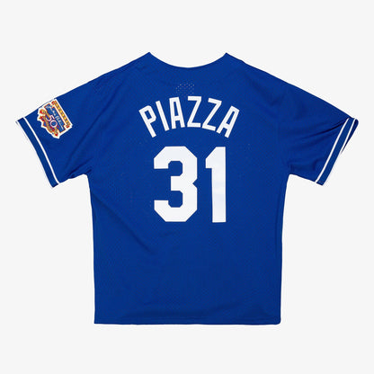 Mitchell & Ness Men's MLB Authentic Bp Jersey - Button Front Dodgers 1997 Mike Piazza