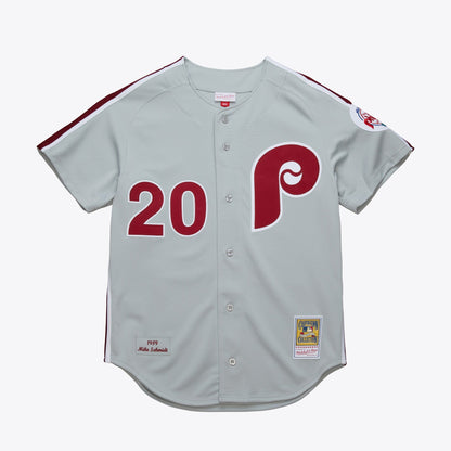 Mitchell & Ness Men's MLB Dark Jersey Phillies 1989 Mike Schmidt