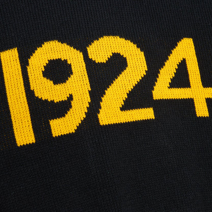 Mitchell & Ness Men's NHL 100Th Anniversary Crewneck Sweater Bruins Crew Neck Fleece Sweatshirts