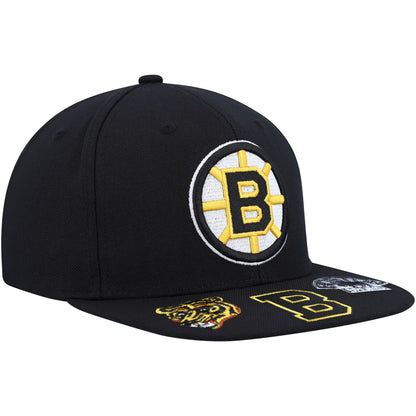Mitchell & Ness Men's NHL Vintage Hat Trick Snapback Bruins Hats