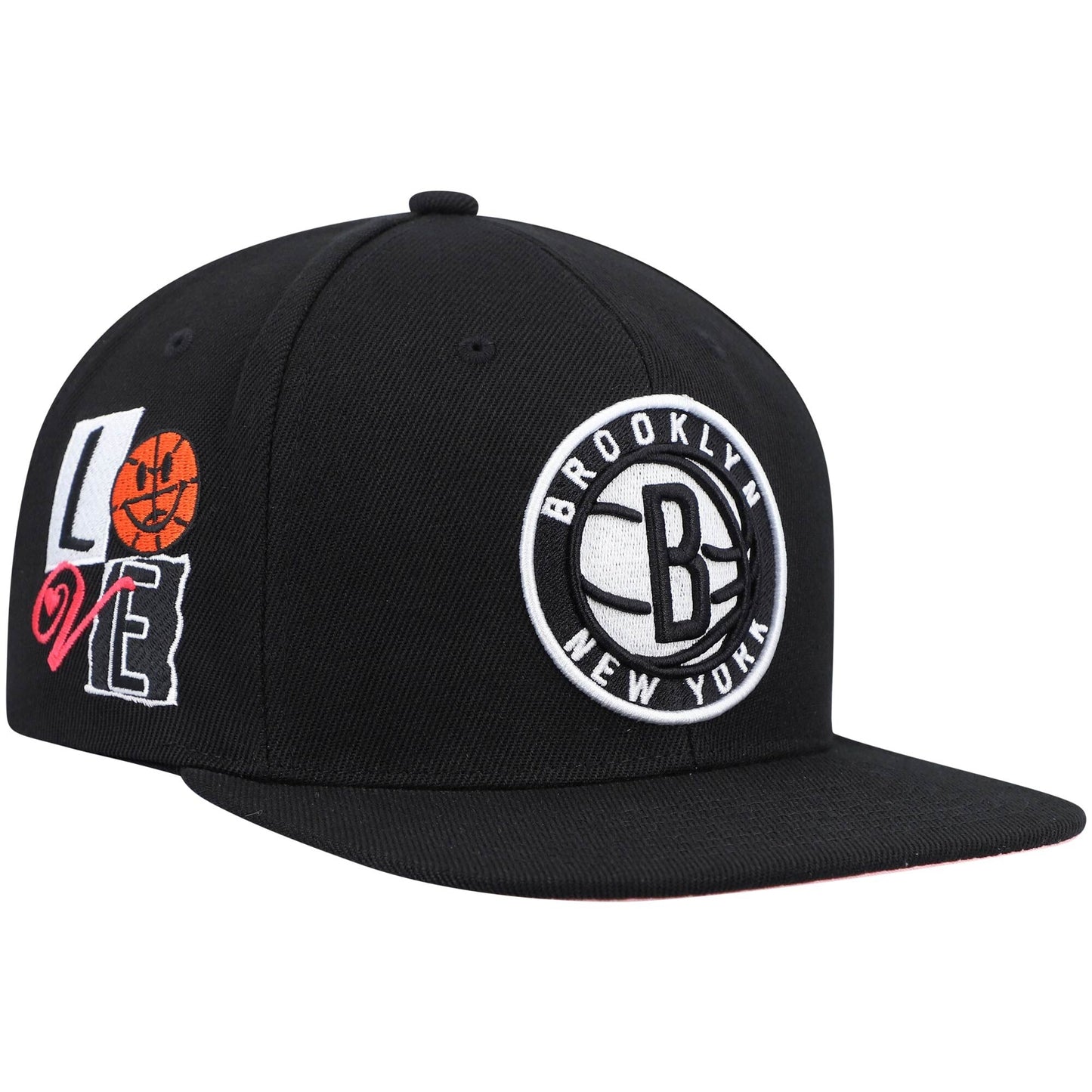Mitchell & Ness Men's NBA Brooklyn Nets All Love Snapback