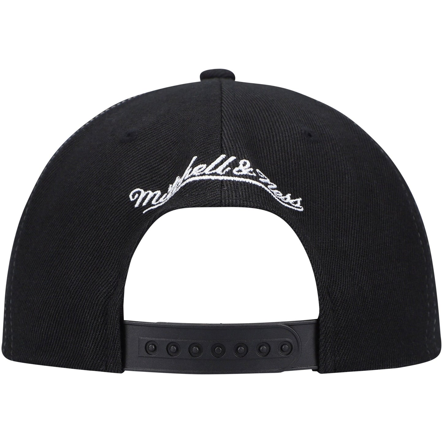 Men's Mitchell & Ness NBA Hype Type Snapback Nets - Black