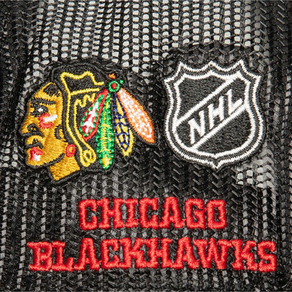 Mitchell & Ness Men's NHL Times Up Trucker Blackhawks Ball Caps