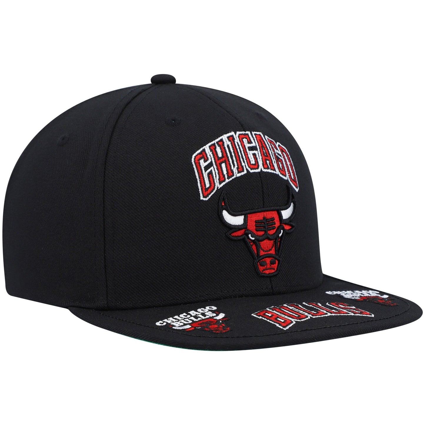 Mitchell & Ness Men's NBA Chicago Bulls Front Loaded Snapback