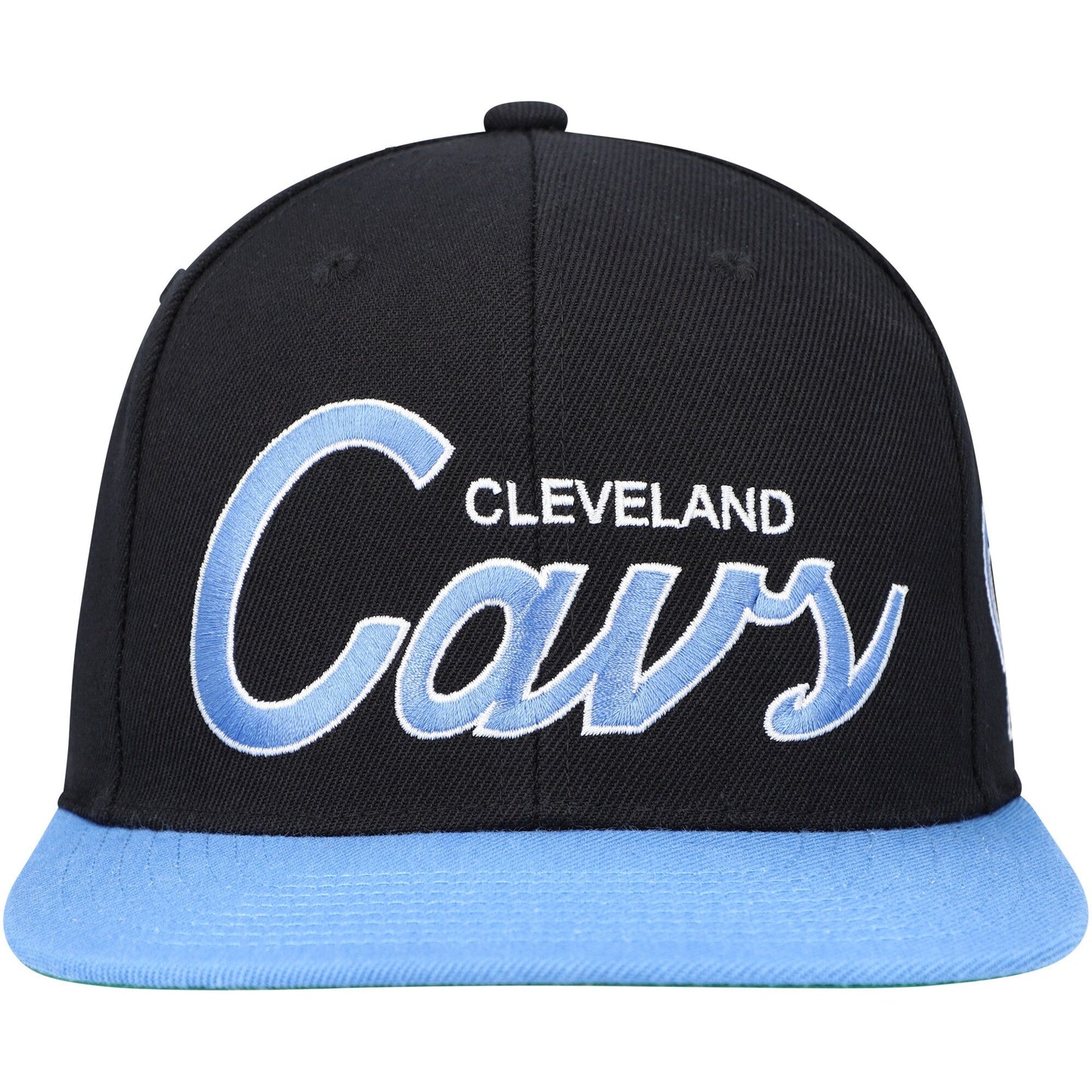 Men's Mitchell & Ness NBA Team Script 2 Snapback Hwc Cavaliers
