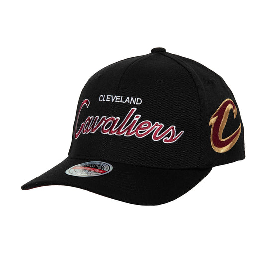 Mitchell & Ness Men's NBA Team Script 2.0 Stretch Snapback Cavaliers