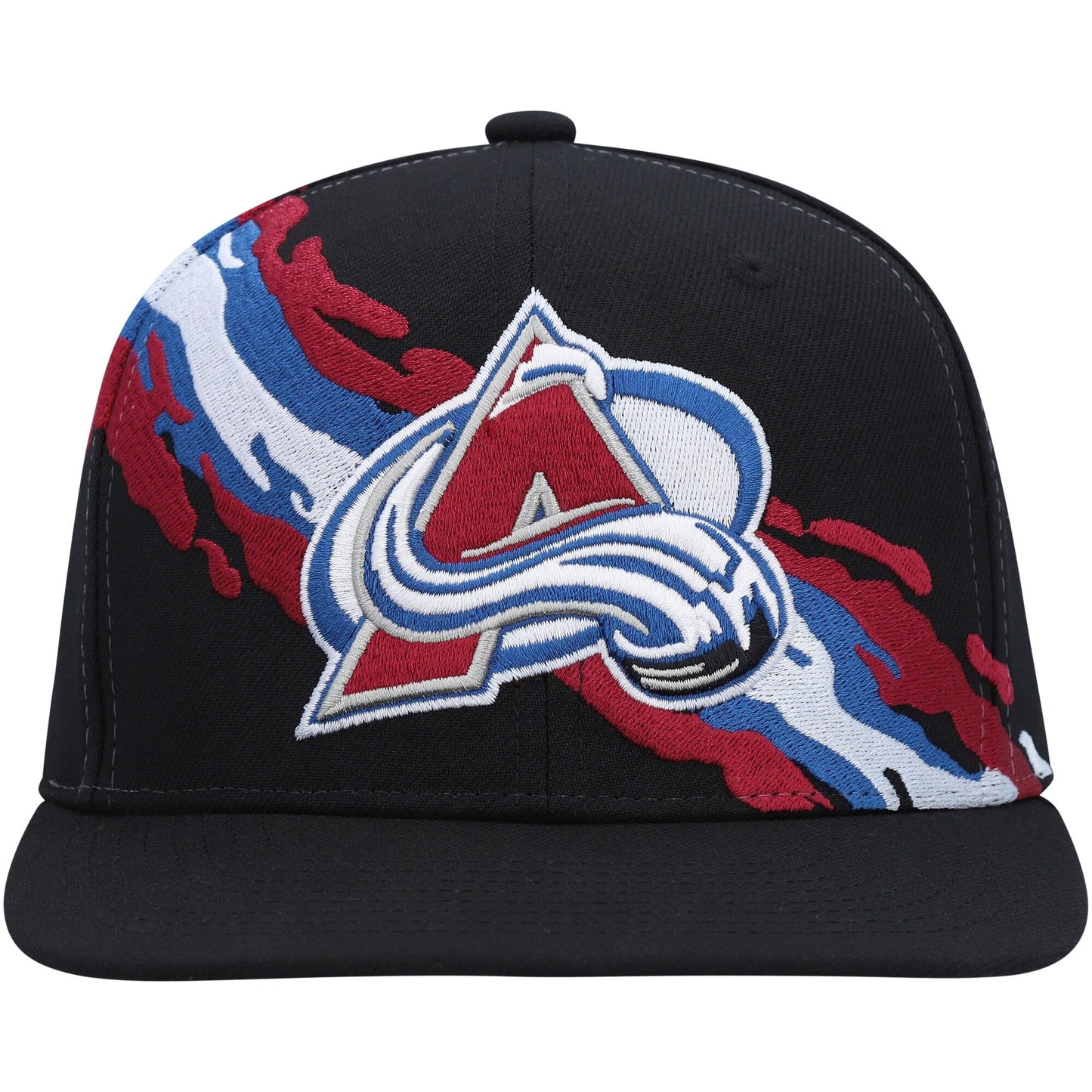 Mitchell & Ness Men's NHL Vintage Paintbrush Snapback Avalanche Snapback Caps