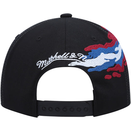 Mitchell & Ness Men's NHL Vintage Paintbrush Snapback Avalanche Snapback Caps