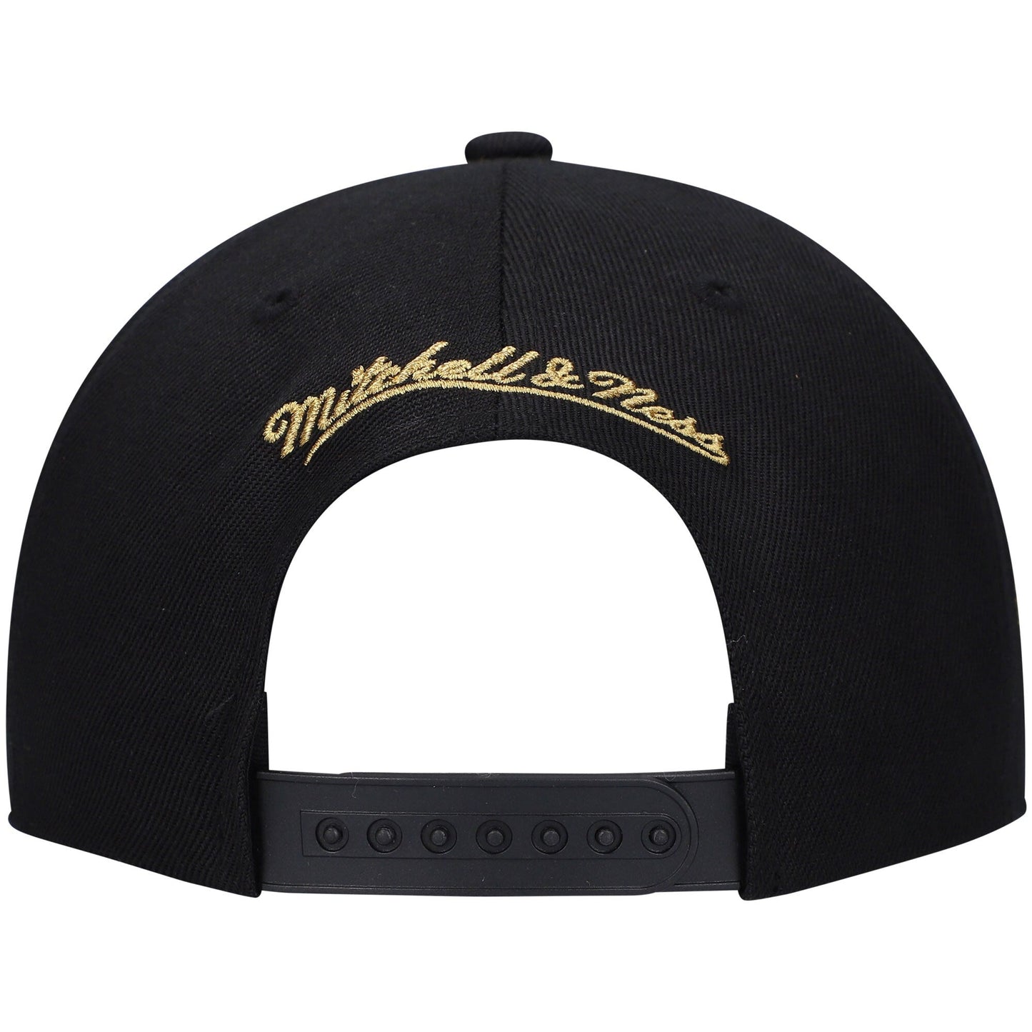 Mitchell & Ness Men's NBA 75Th Gold Snapback Pistons Snapback Caps