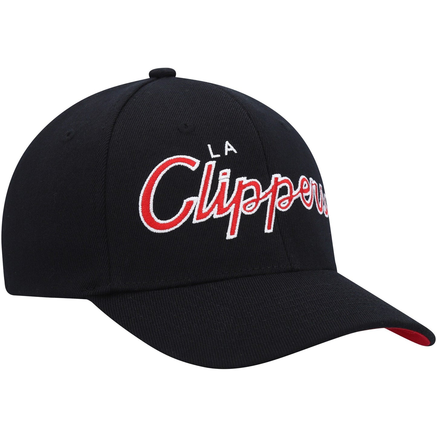 Men's Mitchell & Ness NBA Team Script 2.0 Stretch Snapback Clippers