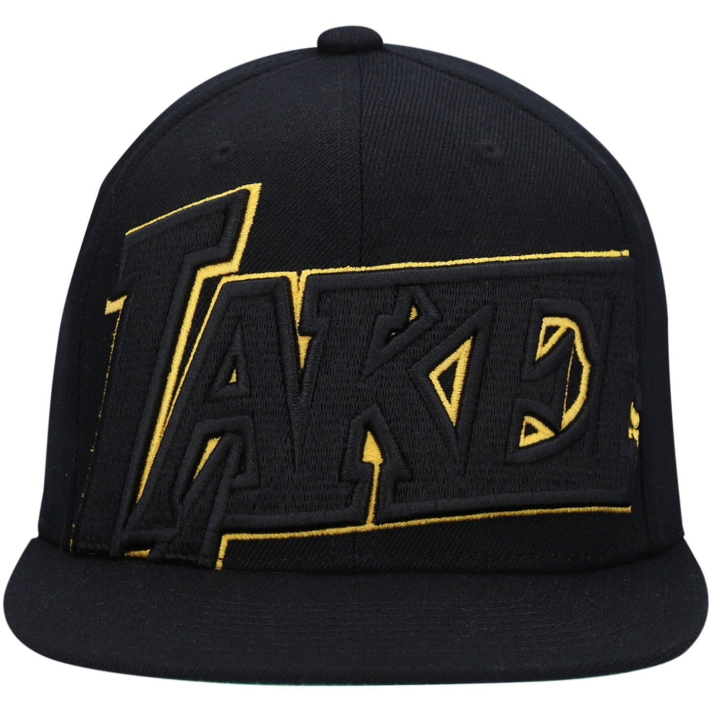 Mitchell & Ness Men's NBA Cropped Xl Snapback Lakers Snapback Caps