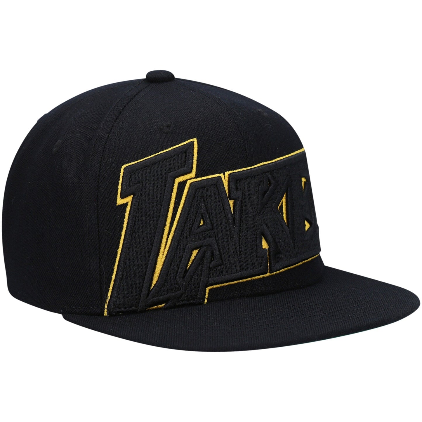 Mitchell & Ness Men's NBA Cropped Xl Snapback Lakers Snapback Caps
