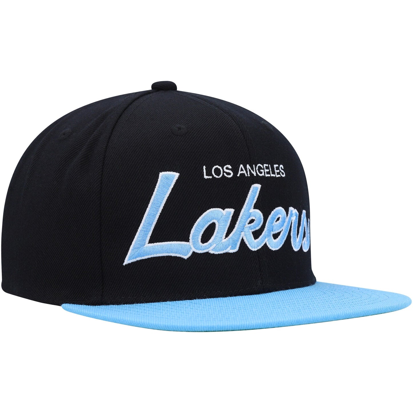 Mitchell & Ness Men's NBA Team Script 2.0 Snapback Hwc Lakers Snapback Caps