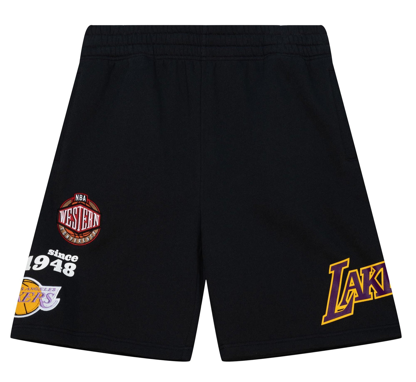 Mitchell & Ness Men's NBA Team Origins Fleece Shorts Lakers