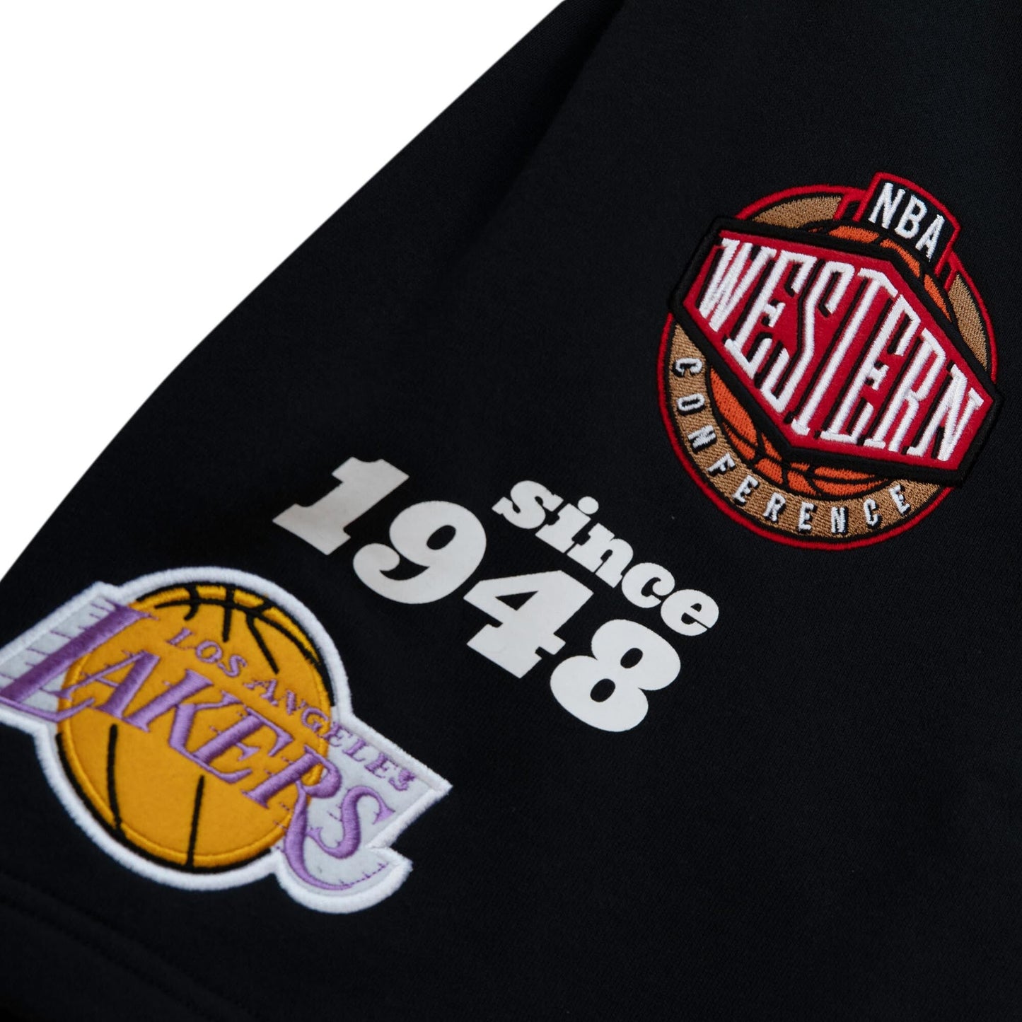 Mitchell & Ness Men's NBA Team Origins Fleece Shorts Lakers