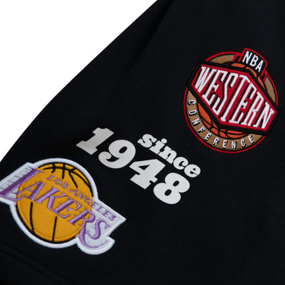 Mitchell & Ness Men's NBA Team Origins Fleece Shorts Lakers