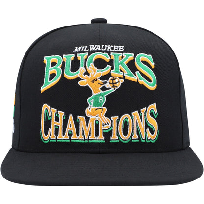 Mitchell & Ness Men's NBA Champions Era Snapback Hwc Bucks Snapback Caps