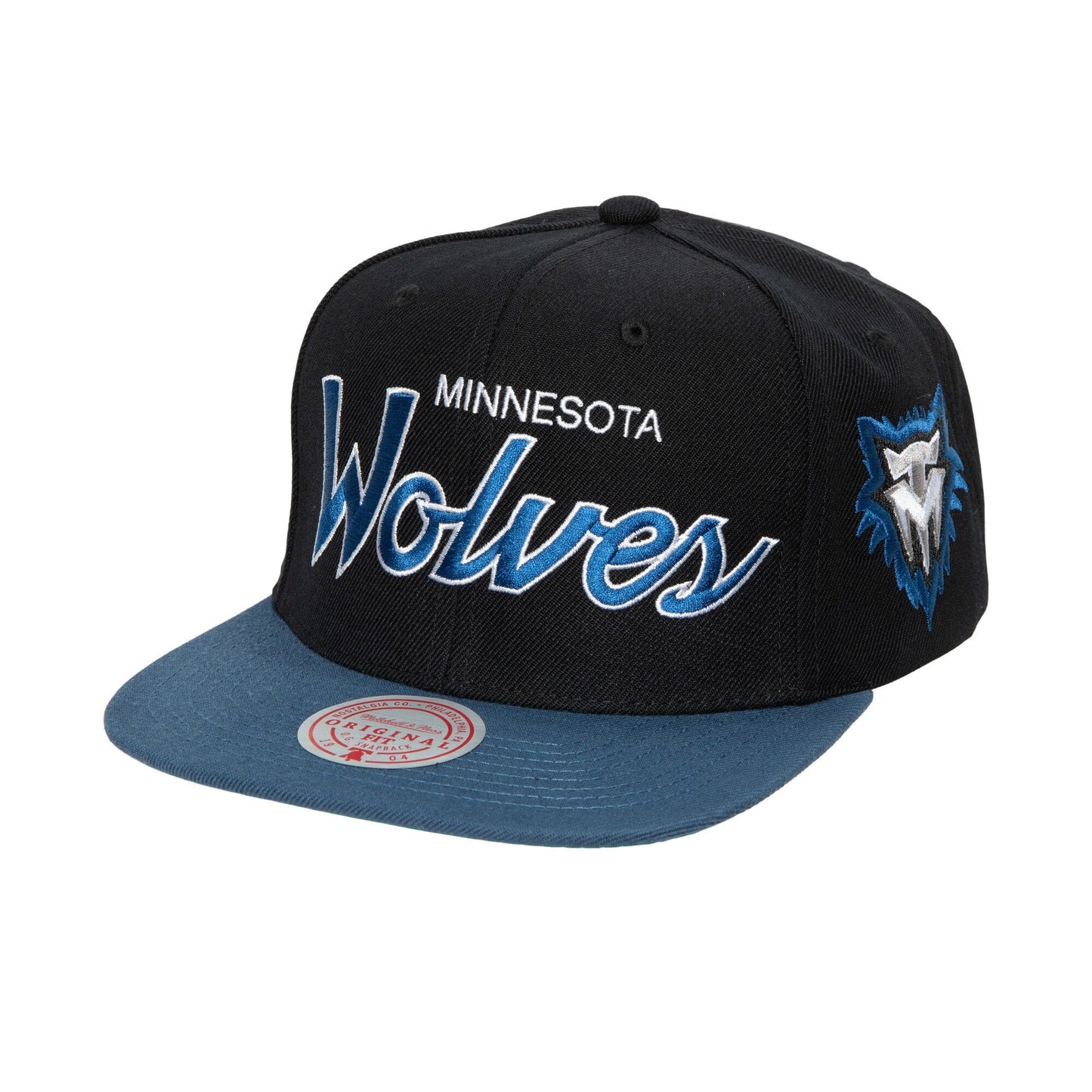 Mitchell & Ness Men's NBA Team Script 2.0 Snapback Hwc Timberwolves