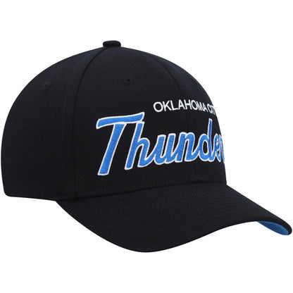 Mitchell & Ness Men's NBA Team Script 2.0 Stretch Snapback Thunder