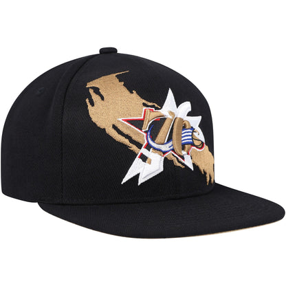 Mitchell & Ness Men's NBA Paint By Number Snapback Hwc 76Ers Snapback Caps