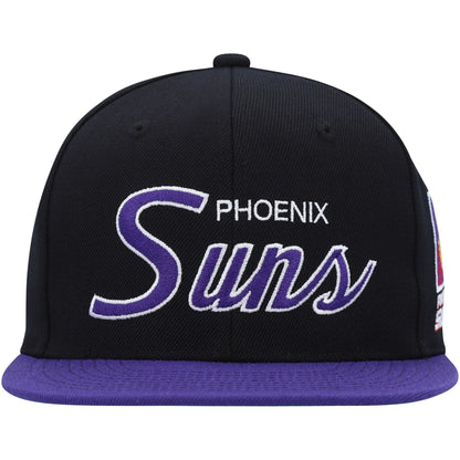 Mitchell & Ness Men's NBA Phoenix Suns Team Script 2.0 Snapback