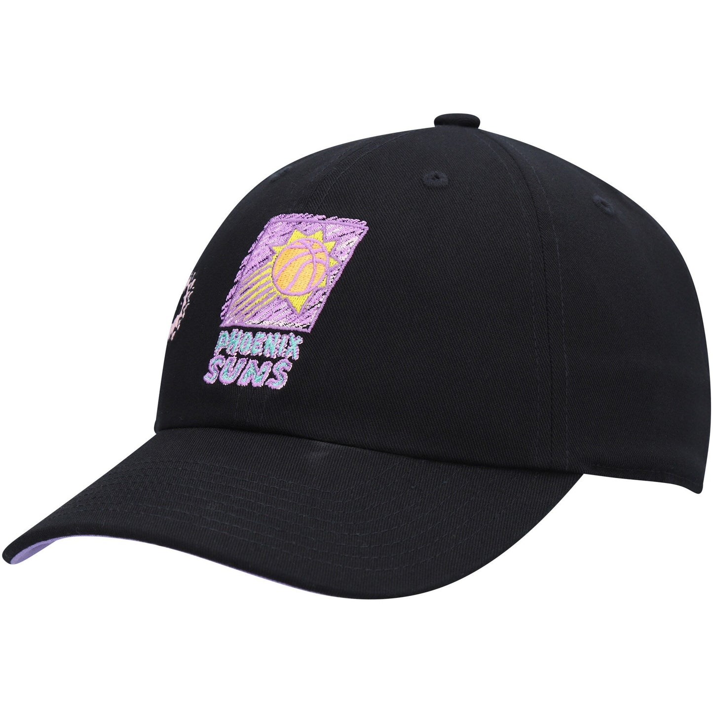 Men's Mitchell & Ness NBA Sidewalk Sketch Strapback Hwc Suns