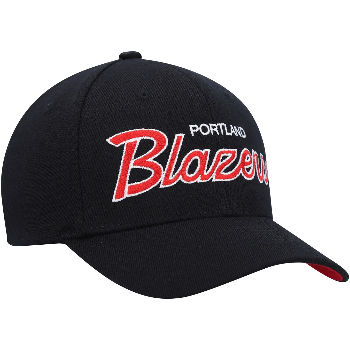 Mitchell & Ness Men's NBA Team Script 2.0 Stretch Snapback Trail Blazers Snapback Caps