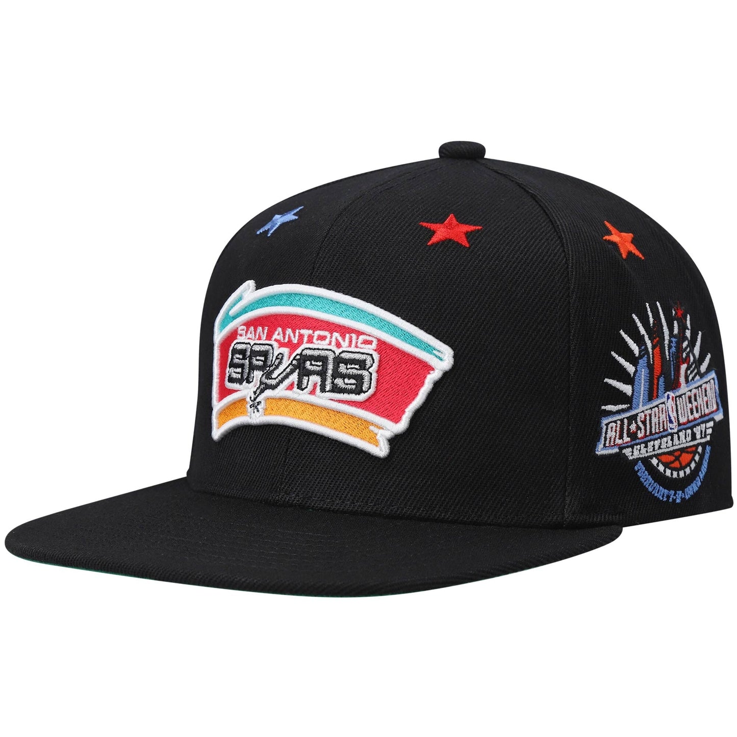 Mitchell & Ness Men's NBA San Antonio Spurs 97 Top Star Snapback