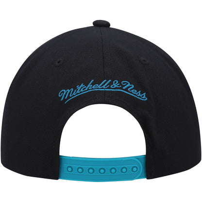 Mitchell & Ness Men's NHL Retro Lock Up Snapback Sharks Snapback Caps