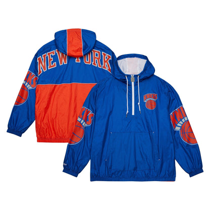 Mitchell & Ness Men's Team Og 2.0 Anorak Windbreaker Knicks Windbreakers