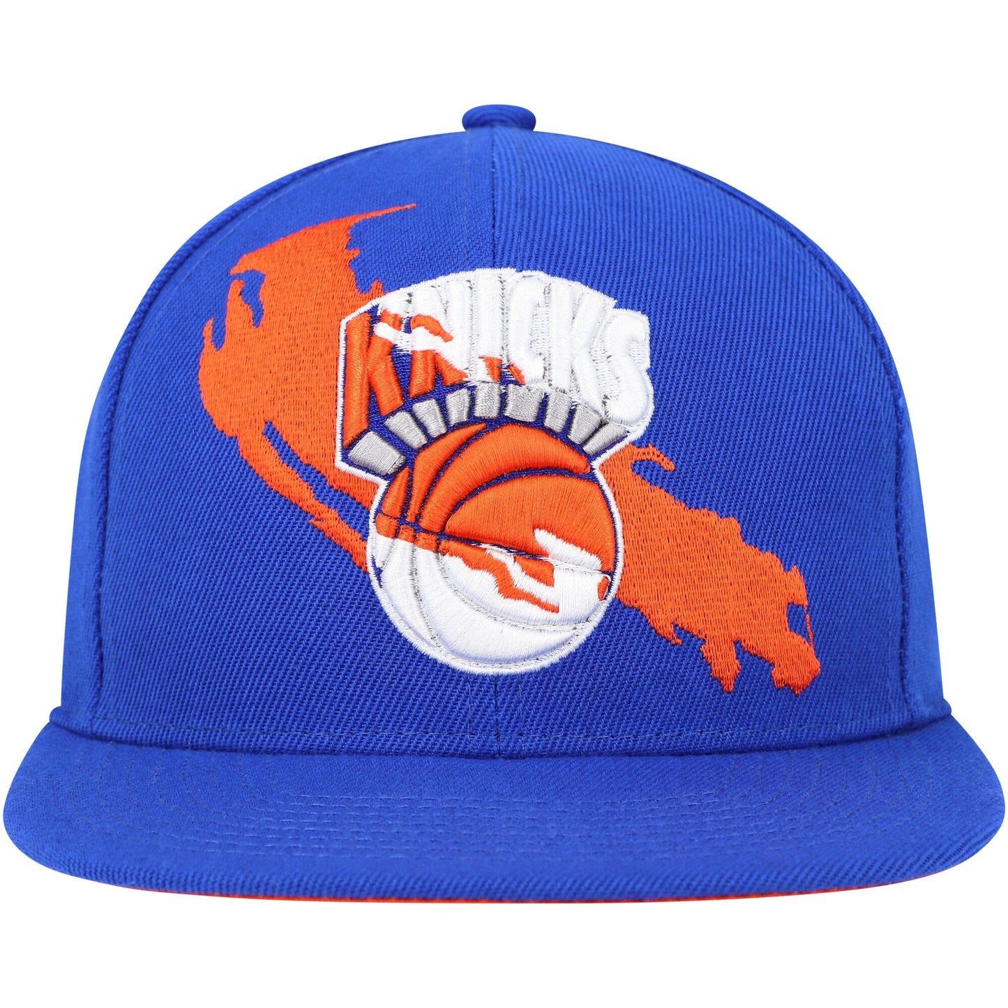 Men's Mitchell & Ness NBA Paint By Number Snapback Hwc Knicks - Blue